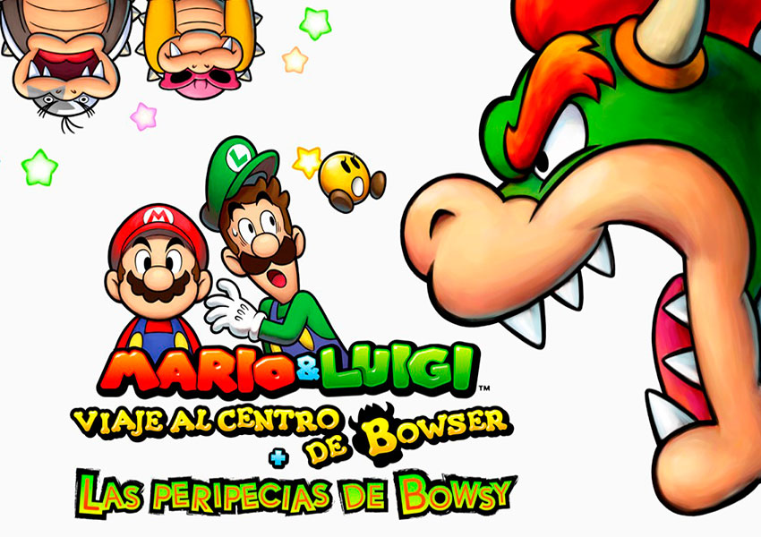 Mario &amp; Luigi: Viaje al centro de Bowser + Las peripecias de Bowsy aterriza en Nintendo 3DS