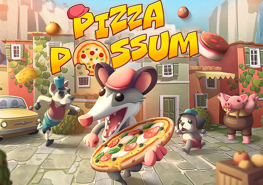 Comida, mucha más comida y acción: así es el divertido Pizza Possum
