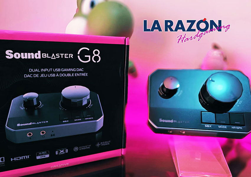 La Razón Hardgaming – Sound Blaster G8: Un procesador de audio profesional sin las complicaciones de los equipos de gama alta