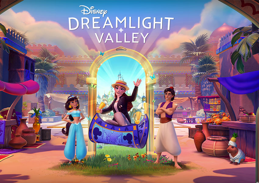 Aladdin y Jasmine llegan a Disney Dreamlight Valley con nuevas misiones y eventos especiales