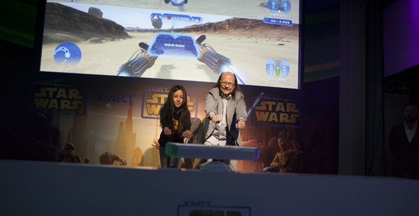 Santiago Segura se convierte en Jedi con Kinect Star Wars