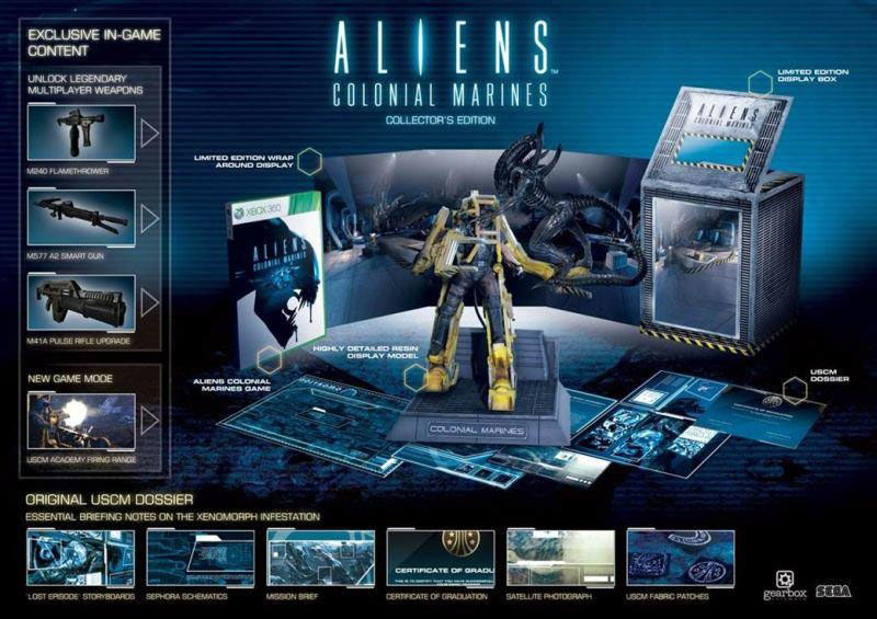 Confirmado el contenido de la Edición Coleccionista de Aliens: Marines Coloniales