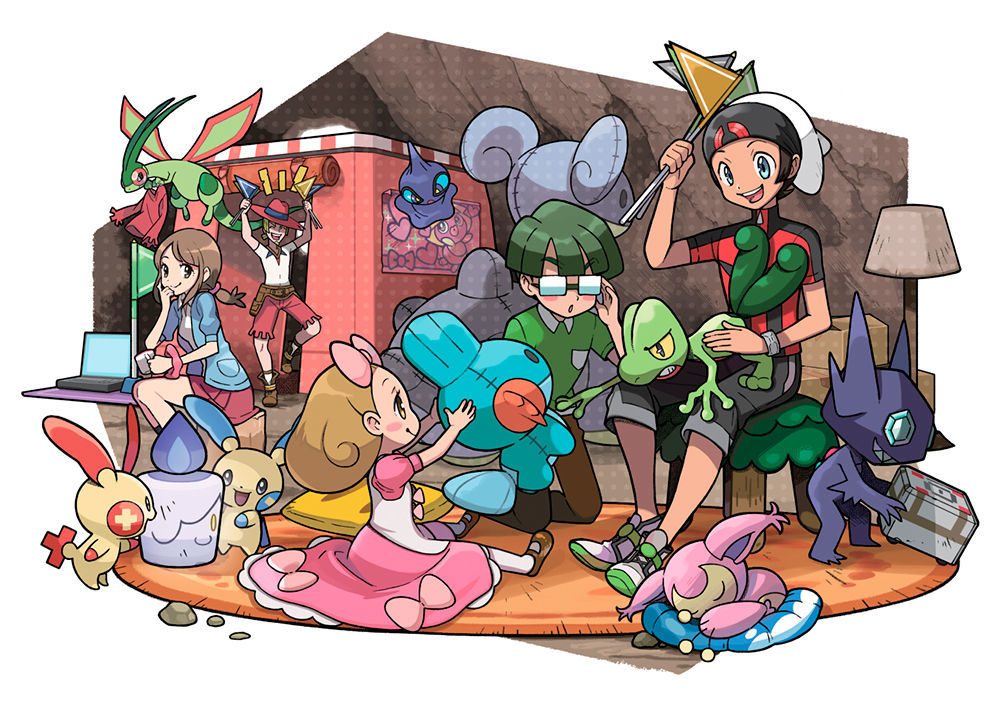 Las Bases Secretas llegan a Pokémon Rubí Omega y Pokémon Zafiro Alfa