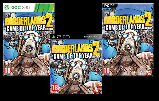 2K confirma el lanzamiento de 'Borderlands 2 Game of the Year Edition'