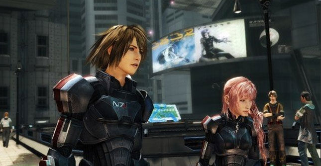 FFXIII-2 recibirá contenido extra inspirado en Mass Effect 3