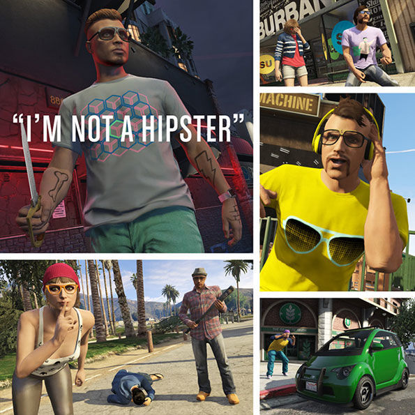 Ya disponible la actualización ‘No soy un Hipster’ para GTA Online