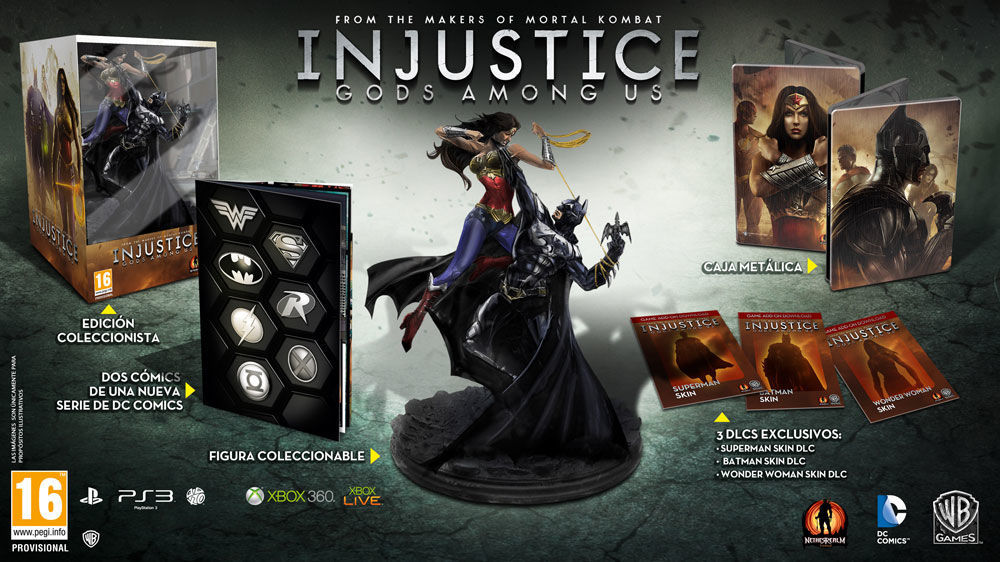 Detallada la edición coleccionista de Injustice: Gods Among Us