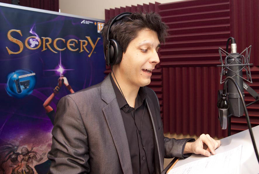 El mago Jorge Luengo presta su voz al protagonista de Sorcery