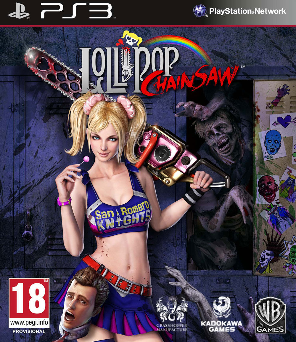 Carátulas oficiales de Lollipop Chainsaw