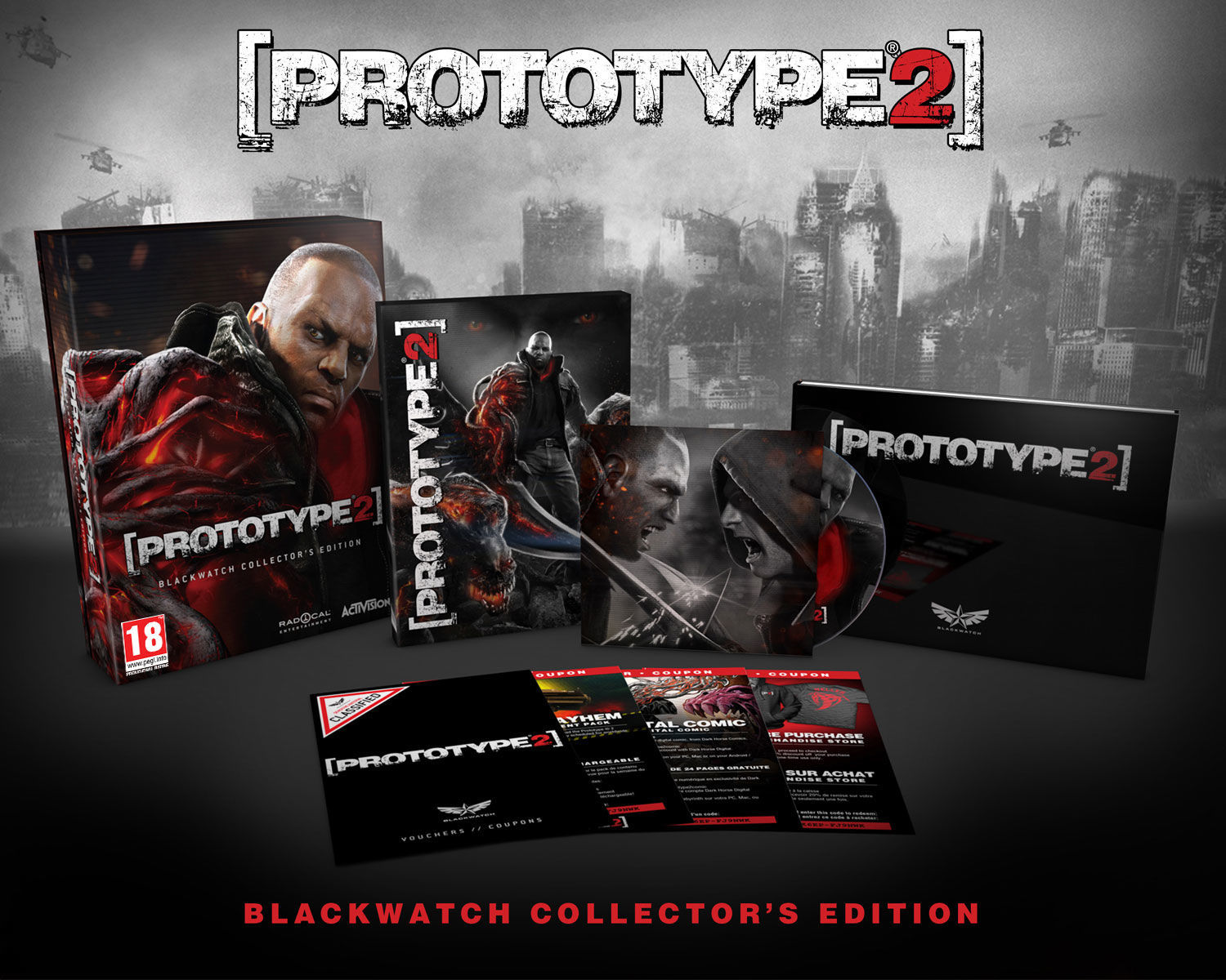 Activision anuncia la Blackwatch Collector’s Edition de Prototype 2