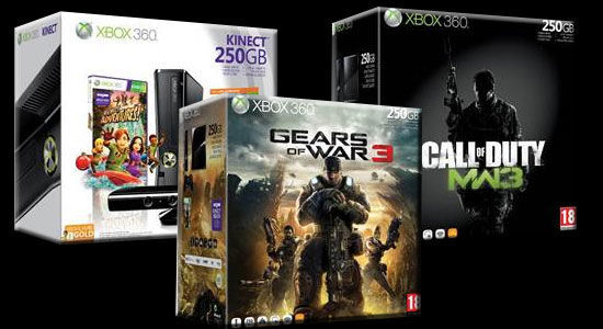 Microsoft anuncia sus packs de Xbox 360 para estas navidades