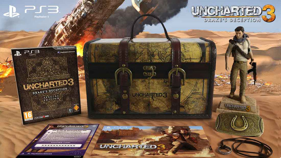 Confirmada la distribución en España de la Explorer Edition de Uncharted 3 