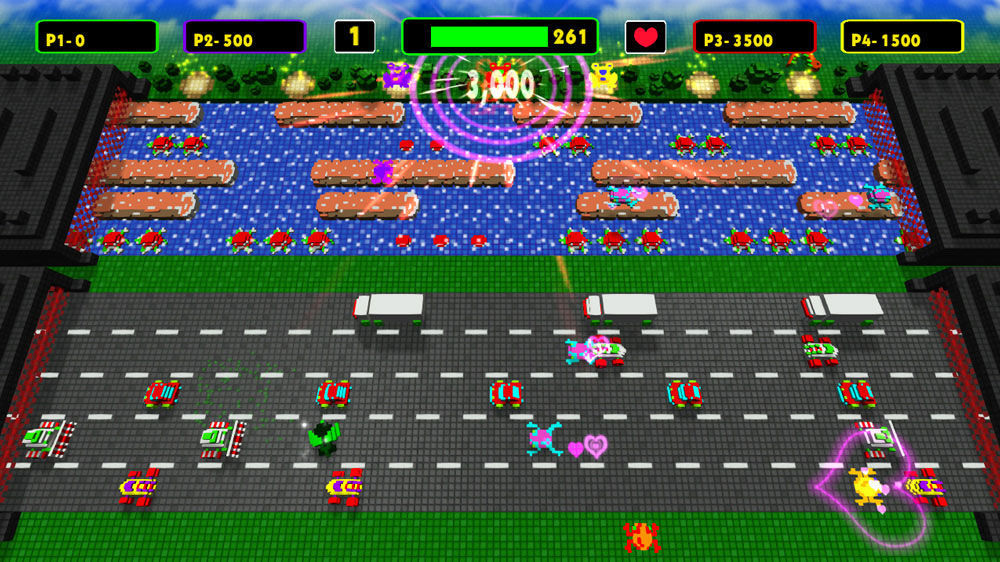 Frogger: Hyper Arcade muestra sus colores