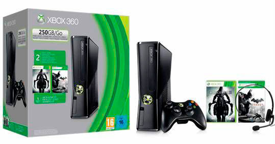 Anunciado un Pack de Xbox 360 250 GB con &#039;Darksiders II&#039; y &#039;Batman Arkham City&#039;