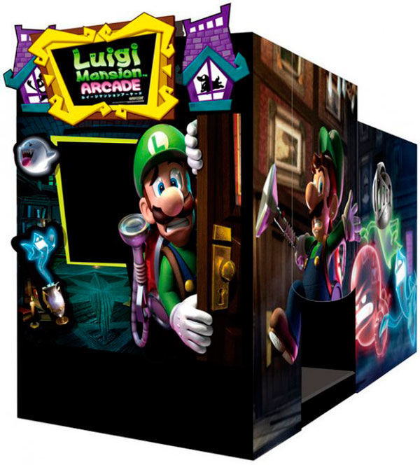 Nintendo muestra la recreativa de Luigi Mansion para Japón