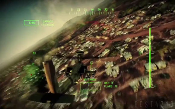  Apache: Air Assault - FLIR Gameplay