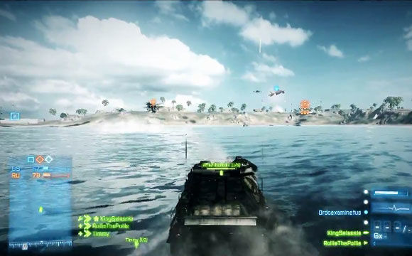 Battlefield 3: Wake Island Gameplay