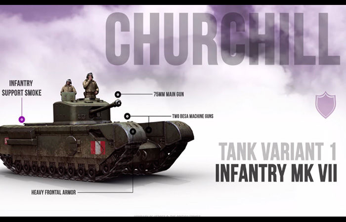 COH2: The British Forces - Know Your Units - Churchill Tank