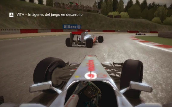 F1 2011 - Playstation Vita Gameplay