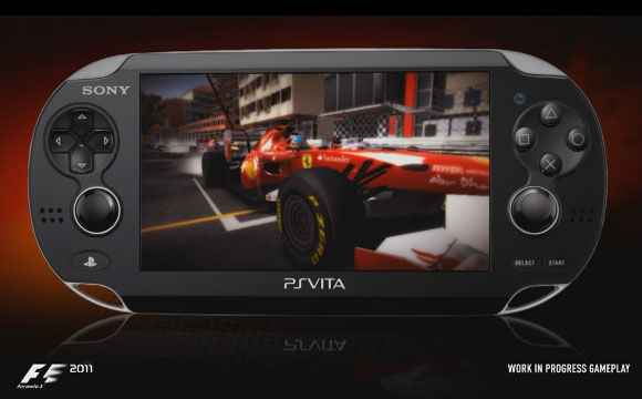 F1 2011 - PlayStation Vita Gameplay 