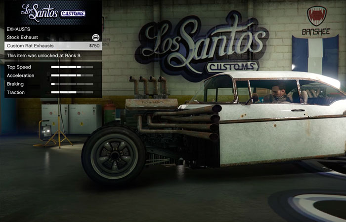 GTA Online: Biker Update - Declasse Tornado Rat Rod