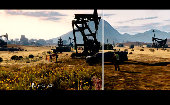 Grand Theft Auto V - Vídeo comparativo PS3-PS4