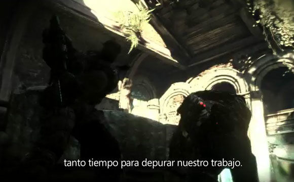 Gears of War 3 - Making of Dedicated Execution (Español) 