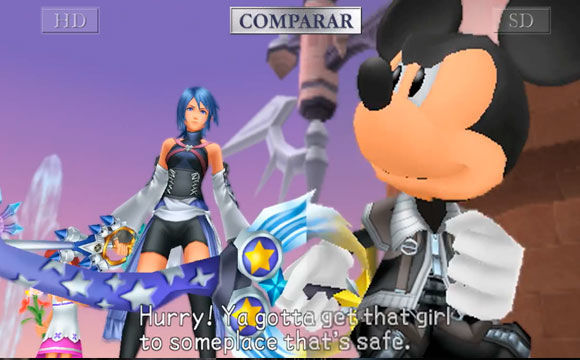 Kingdom Hearts HD 2.5 ReMIX - Tráiler comparación interactiva SD/HD 