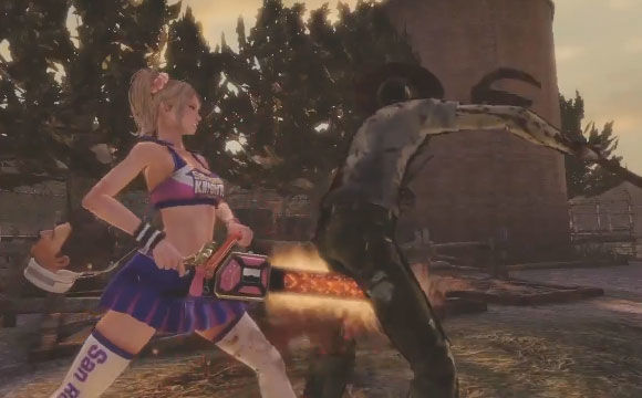 Lollipop Chainsaw - Pateando culos