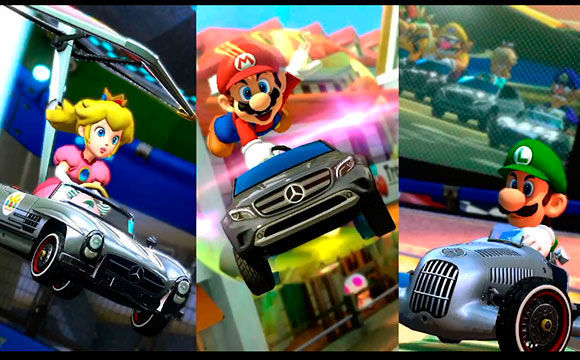 Mario Kart 8 - Contenido Mercedes-Benz 