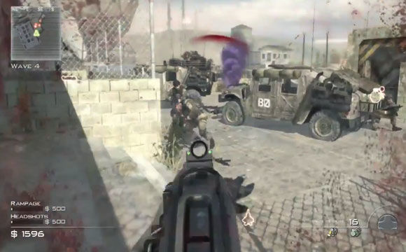 Modern Warfare 3 - Spec Ops Survival Mode Gameplay