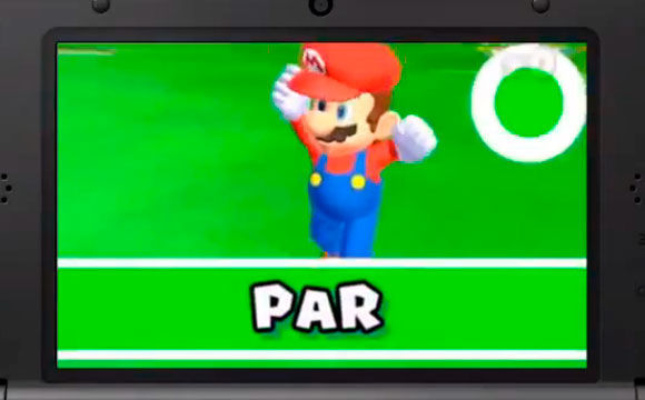 Mario Golf 3DS - Debut Gameplay