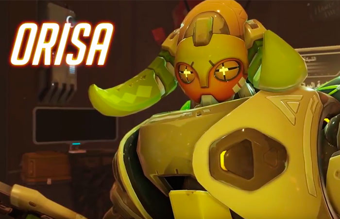 Orisa - Overwatch ingame