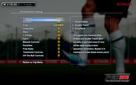 Pro Evolution Soccer 2013 - Modos de Juego Parte 1