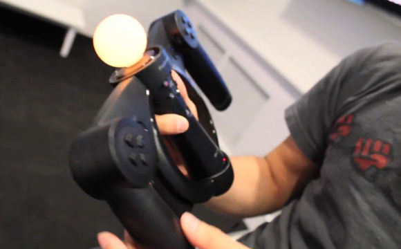 PlayStation Move Racing Wheel - Tech Demo Video Tour