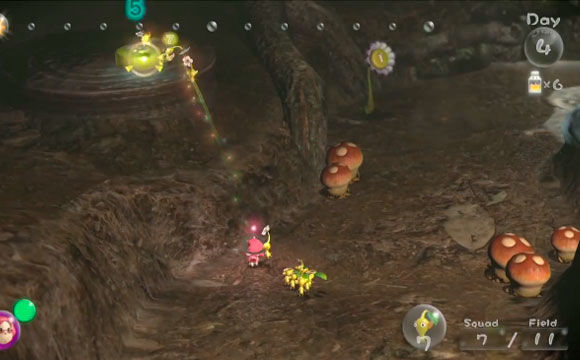 Pikmin 3 - Las bases del juego