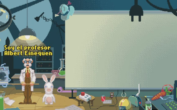 Raving Rabbids Regreso al Pasado - 8 bits