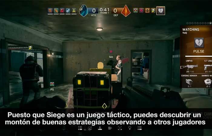 Rainbow Six Siege – Modo Espectador