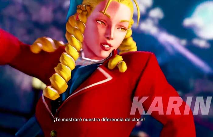 Street Fighter V - Trailer Karin