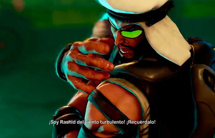 Street Fighter V - Tráiler Rashid