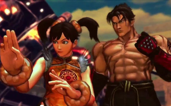 Street-Fighter X Tekken - Ogre and Jin Gameplay 