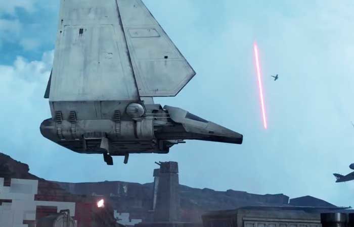 Star Wars Battlefront - Fighter Squadron Mode Gameplay Trailer