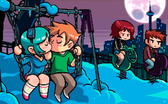 Scott Pilgrim vs. The World : The Game - Wallace Wells &amp; Online Multiplayer mode DLC