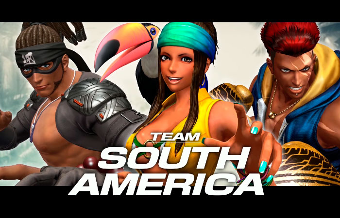 The King of Fighters XIV - El Equipo América del Sur