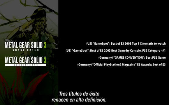 Metal Gear Solid HD Collection - Lanzamiento (castellano)